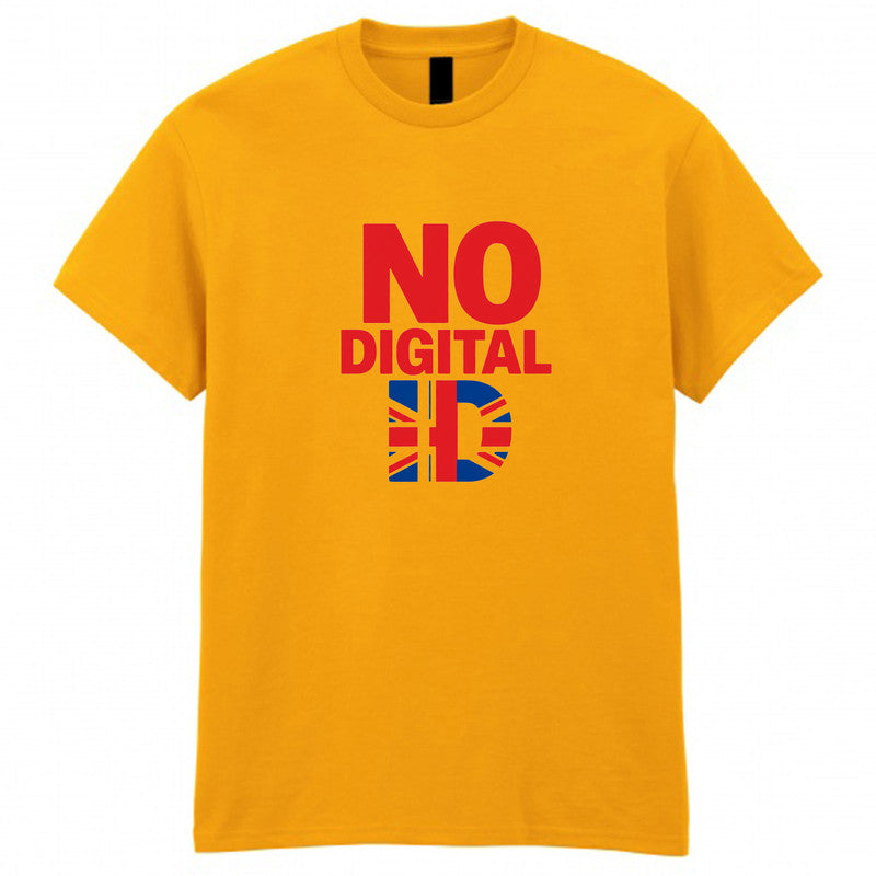 Say No To Digital ID Adult Kids T-Shirt Labour Britcard Tee