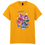 Christmas K-Pop Demon Huntrix Adult Kids T-Shirt Music Xmas Tee