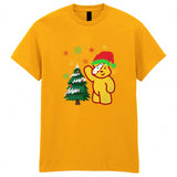 Christmas Pudsey Bear Unisex Kids T-Shirt Spotty Fun Tee