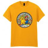 Pudsey Bear Mario Kids T-Shirt Spotty Day School Tee