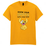 Pudsey Bear Lilo Stitch Girls Boys T-Shirt Spotty Day Kids Tee