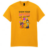 Pudsey Bear K-Pop Demon Adult Kids T-Shirt Spotty Day Tee