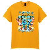 67 Six Seven Italian Brainrot Kids T-Shirt Girls Boys Christmas Meme Gamer Tee