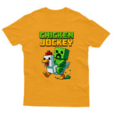 Chicken Jockey Adult Kids T-Shirt Uncle Lava Tee