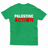 Palestine Action Free GAZA Adults Kids Printed Tshirt