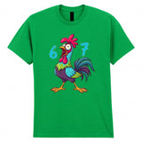 F-CAW-F Chicken Six Seven Meme Adult Kids T-Shirt Funny Xmas 6 7 Tee