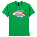 Pudsey Bear Adult Kids T-Shirt Challenge Yourself Spotty Day Tee