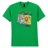 Why Fit In When You Were Born To Stand Out Kids T-Shirt Thing Seuss Book Day Tee