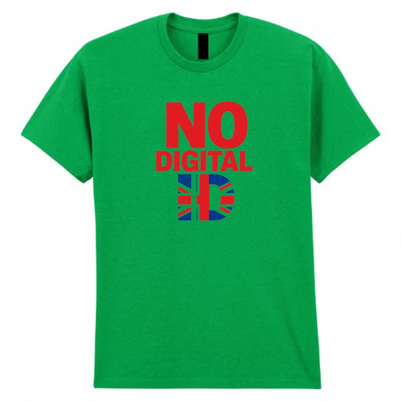 Say No To Digital ID Adult Kids T-Shirt Labour Britcard Tee