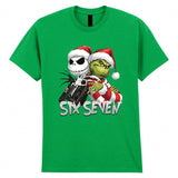Christmas Funny Six Seven Meme Adult Kids T-Shirt Xmas Tee