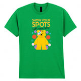 Pudsey Bear Girls Boys Kids T-Shirt Children In Need Spotty Tee