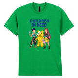 Pudsey Bear Adult Kids T-Shirt K-Pop Demon Spotty Day Tee