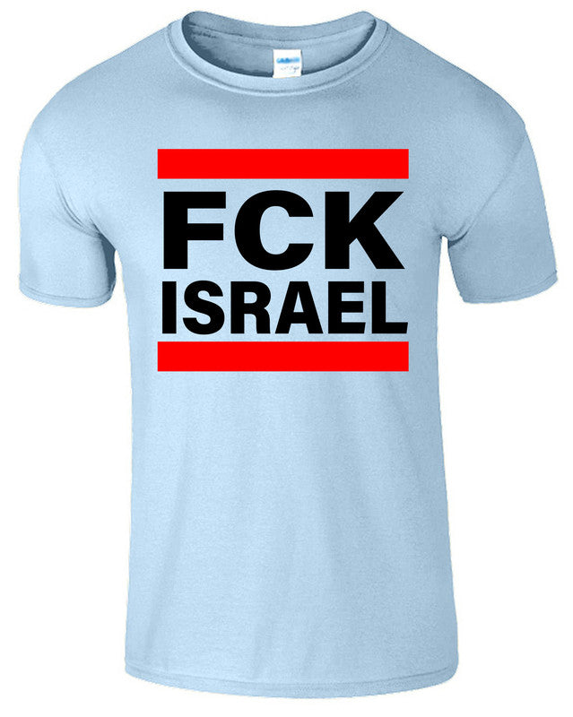 F*ck Israel T-Shirt Free Palestine Gaza Protest Unisex Kids Tee Top