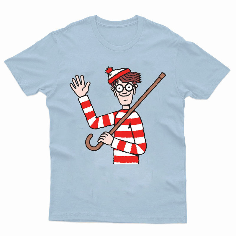 Where's Wally Funny Kids T-Shirt World Book Day Costume School Tee Top