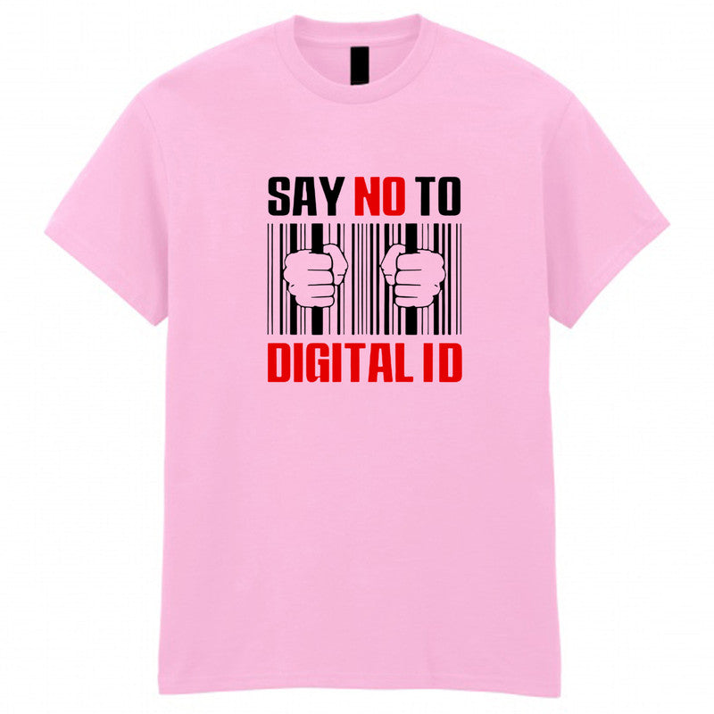 Say No To Digital ID Cards Unisex T-Shirt Patriotic Britcard Tee