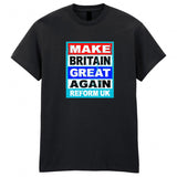 Make Britain Great Again Adult Kids T-Shirt Reform UK Tee - TheMonkeyTees