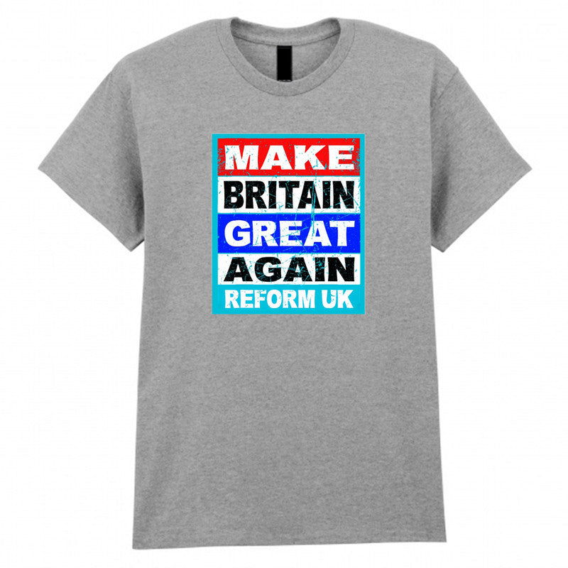 Make Britain Great Again Adult Kids T-Shirt Reform UK Tee - TheMonkeyTees