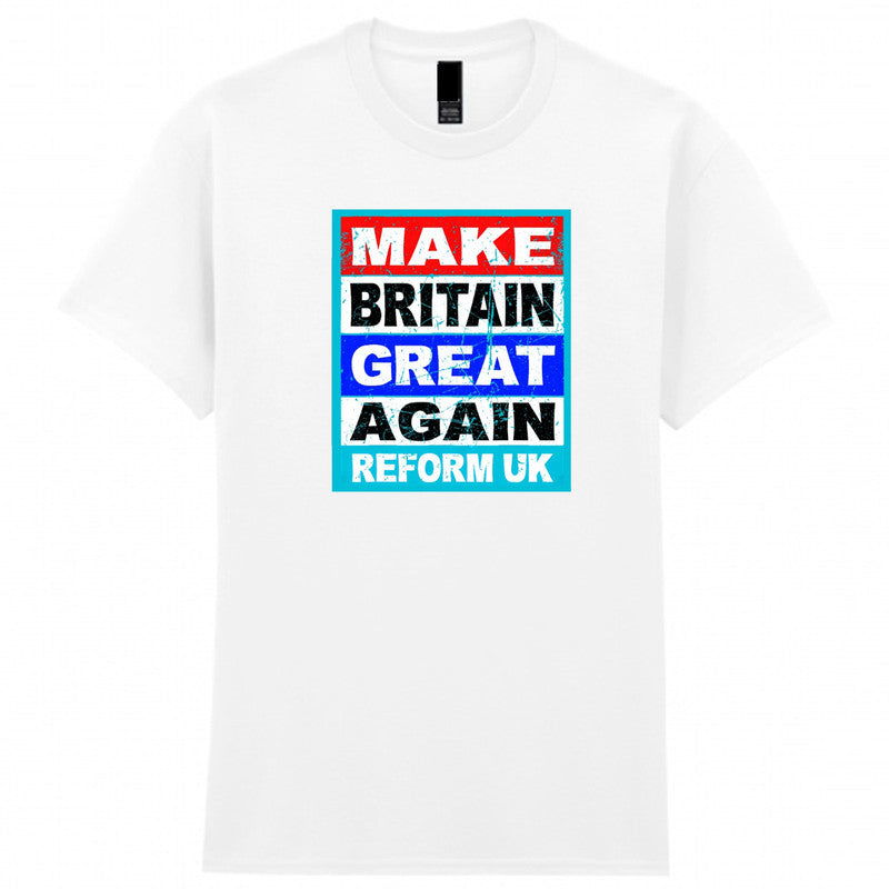 Make Britain Great Again Adult Kids T-Shirt Reform UK Tee - TheMonkeyTees