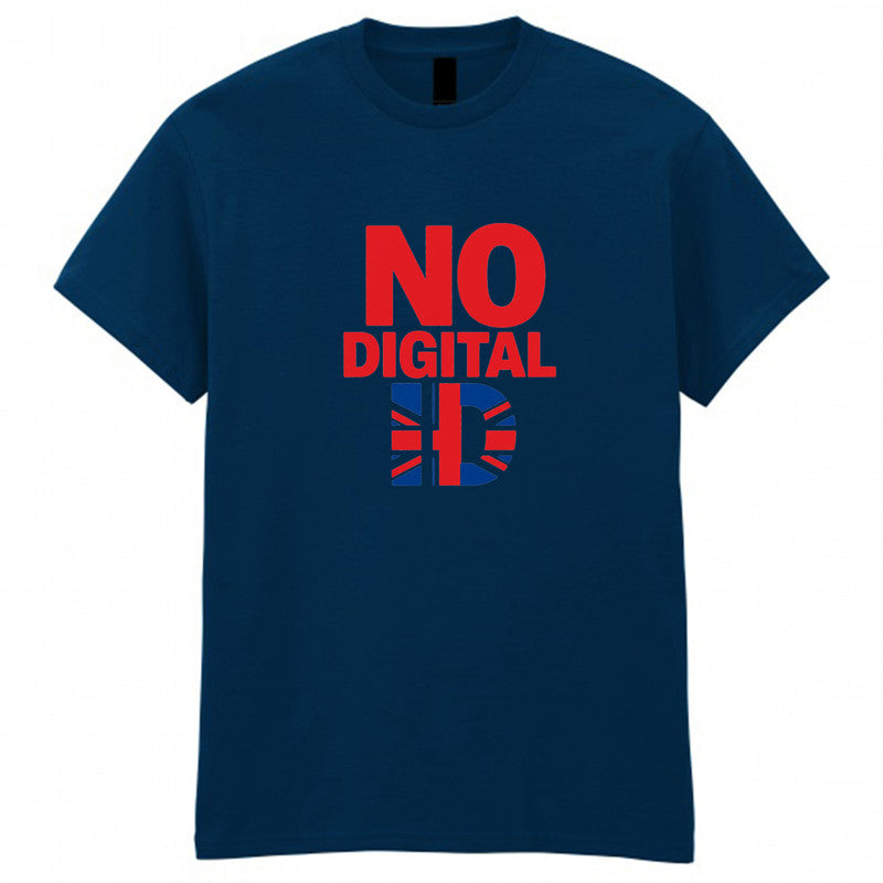 Say No To Digital ID Adult Kids T-Shirt Labour Britcard Tee
