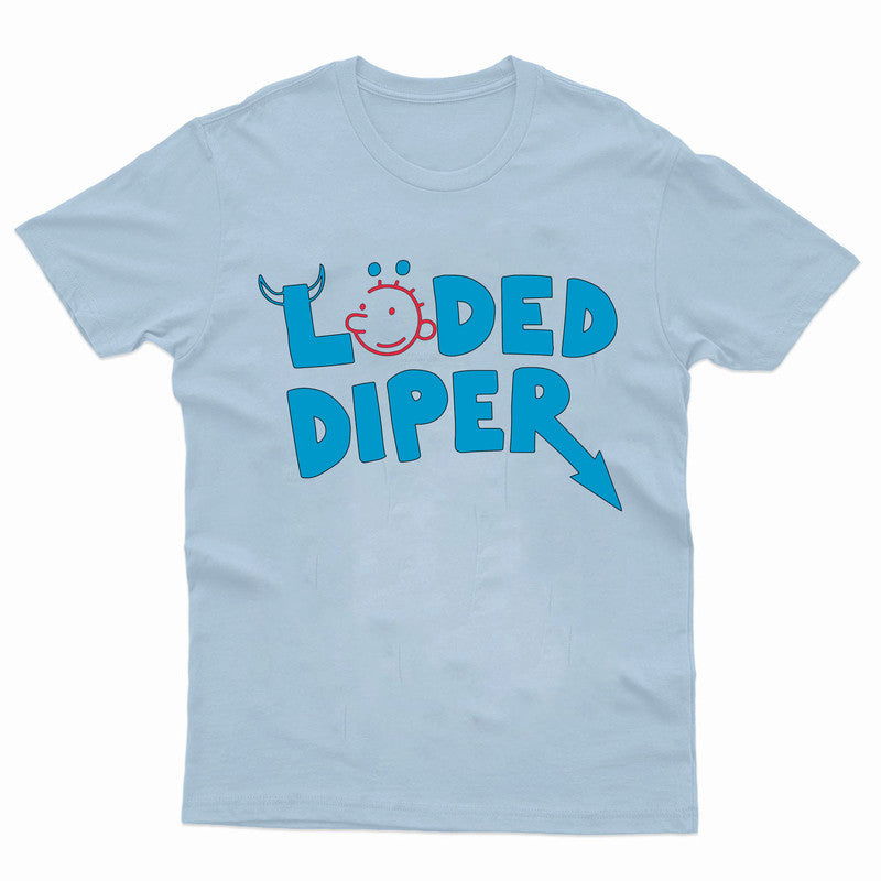 New Kids Boys Loded Diper T-Shirt Diary Of A Wimpy Kid Costume Book Day Top Tee - TheMonkeyTees
