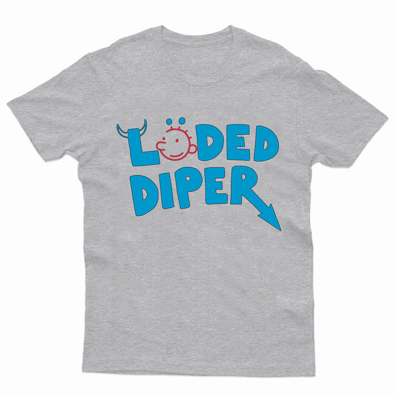 New Kids Boys Loded Diper T-Shirt Diary Of A Wimpy Kid Costume Book Day Top Tee - TheMonkeyTees
