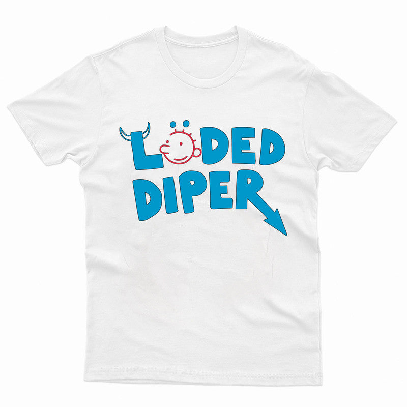New Kids Boys Loded Diper T-Shirt Diary Of A Wimpy Kid Costume Book Day Top Tee - TheMonkeyTees