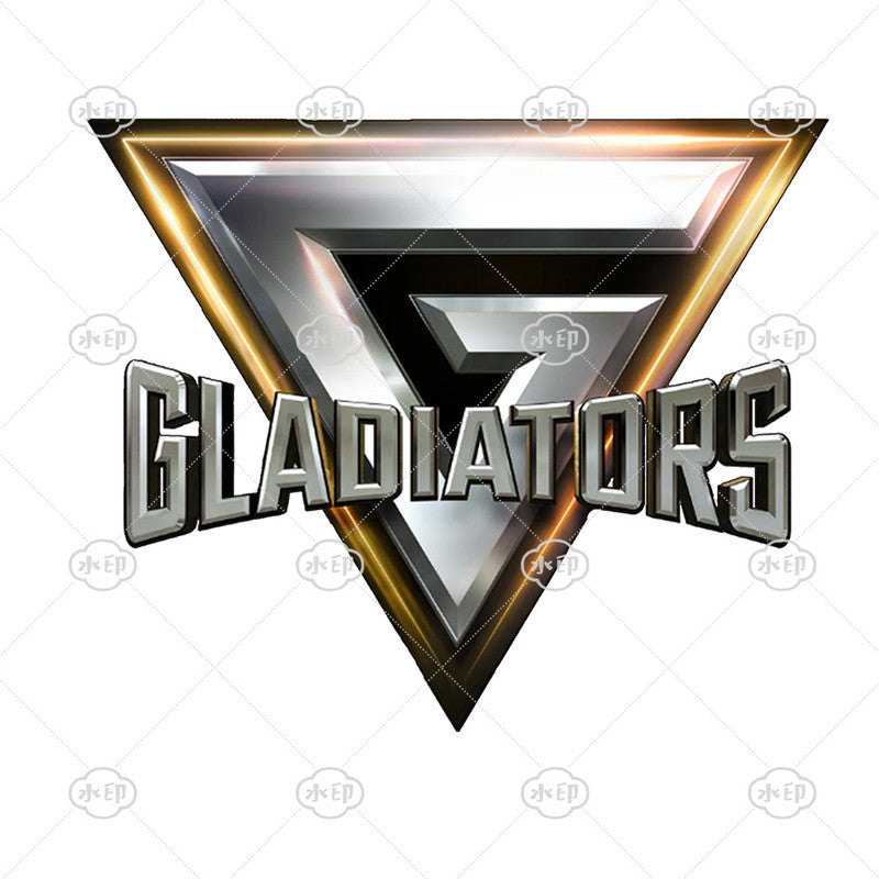 Gladiator T-Shirt Iron On Transfer Sticker Gaming 90's TV Show Heat Transfer