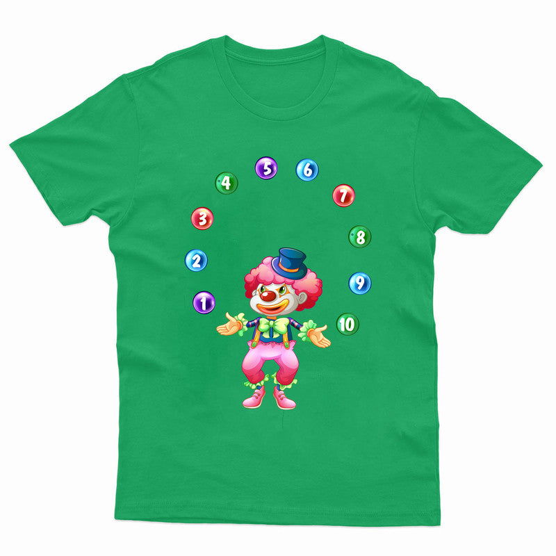 Number Day Kids T-Shirt Maths Red Nose Day Funny Joker School Tee - TheMonkeyTees