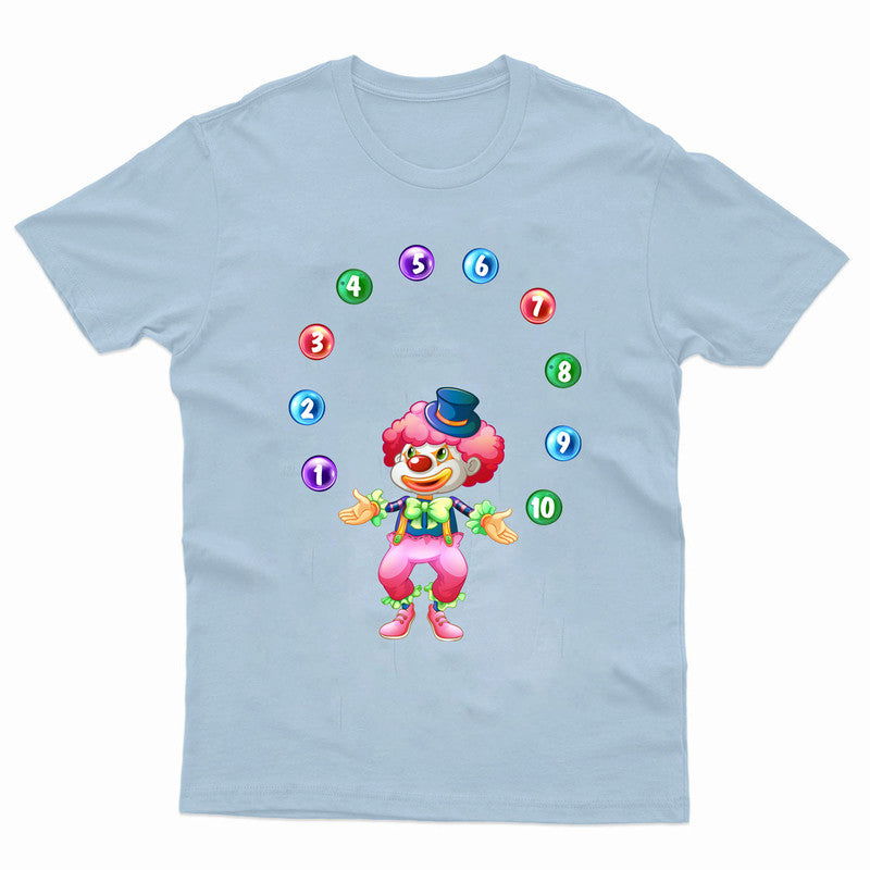 Number Day Kids T-Shirt Maths Red Nose Day Funny Joker School Tee - TheMonkeyTees