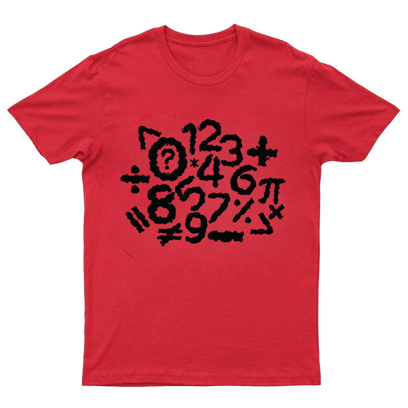 Number Day Symbols T Shirt Kids Boys Girls Maths Day Costume Tee Gift - TheMonkeyTees