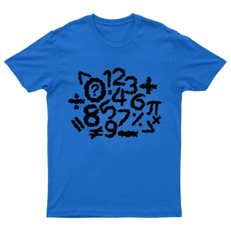 Number Day Symbols T Shirt Kids Boys Girls Maths Day Costume Tee Gift - TheMonkeyTees