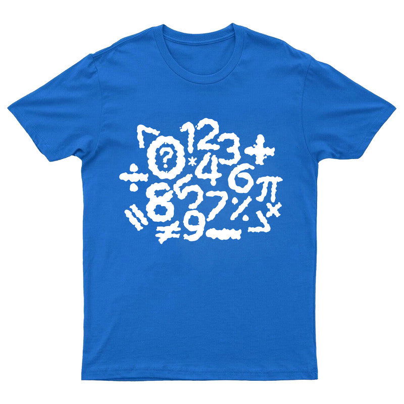 Number Day Symbols T Shirt Kids Boys Girls Maths Day Costume Tee Gift - TheMonkeyTees