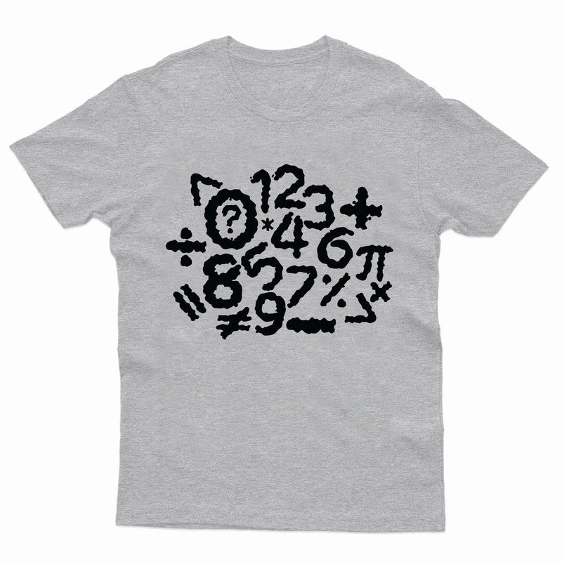 Number Day Symbols T Shirt Kids Boys Girls Maths Day Costume Tee Gift - TheMonkeyTees