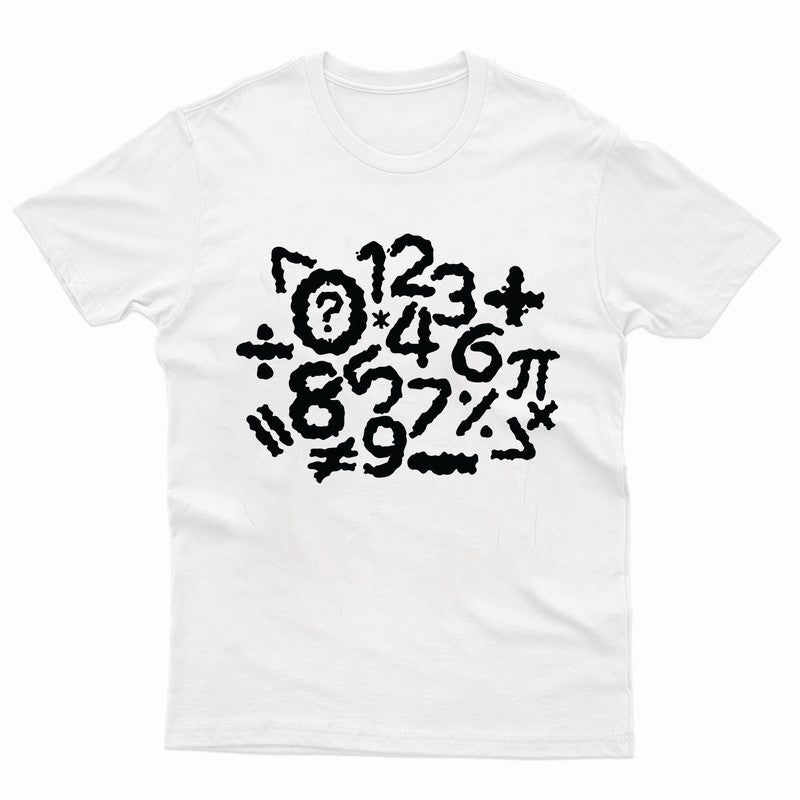 Number Day Symbols T Shirt Kids Boys Girls Maths Day Costume Tee Gift - TheMonkeyTees