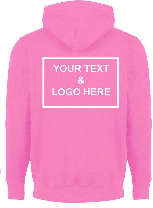 Personalised Kids Hoodie Girls Boys Pullover Hood Childrens Jumper - TheMonkeyTees