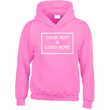Personalised Kids Hoodie Girls Boys Pullover Hood Childrens Jumper - TheMonkeyTees