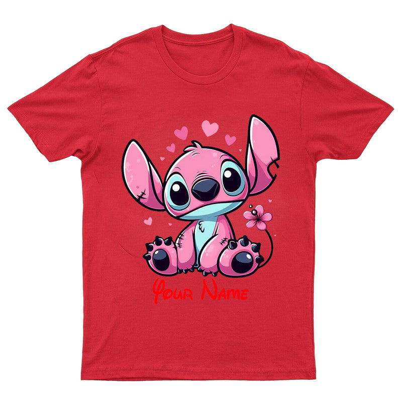 Personalised Lilo Stitch Girls Boys Kids T-Shirt - TheMonkeyTees