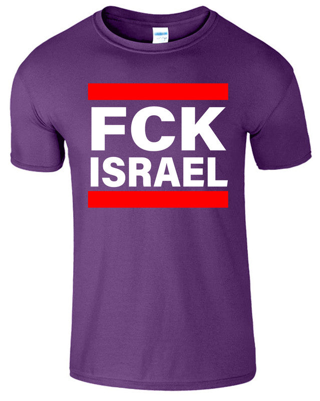 F*ck Israel T-Shirt Free Palestine Gaza Protest Unisex Kids Tee Top