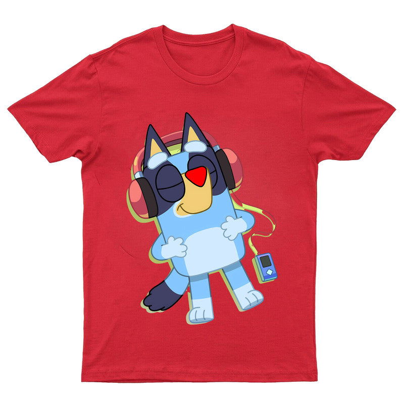 Red Nose Day Funny Kids Girls Boys Dog T-Shirt - TheMonkeyTees