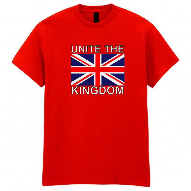 Unite The Kingdom Unisex Kids T-Shirt Tommy Robinson Fans Merch Tee