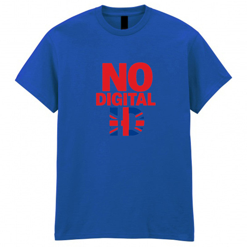 Say No To Digital ID Adult Kids T-Shirt Labour Britcard Tee