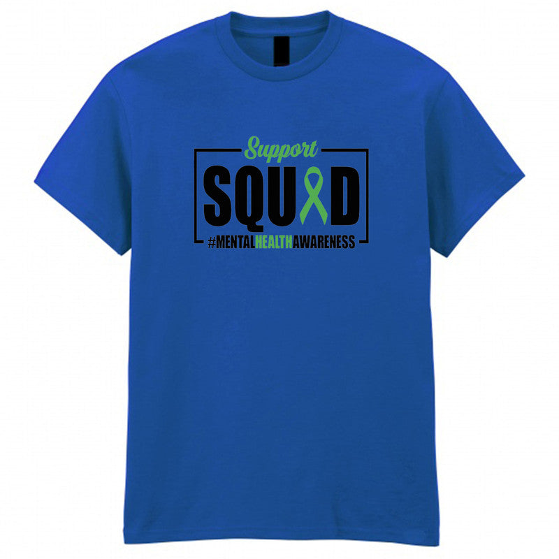 Mental Health Awareness Adult Unisex T-Shirt Anxiety Emotion