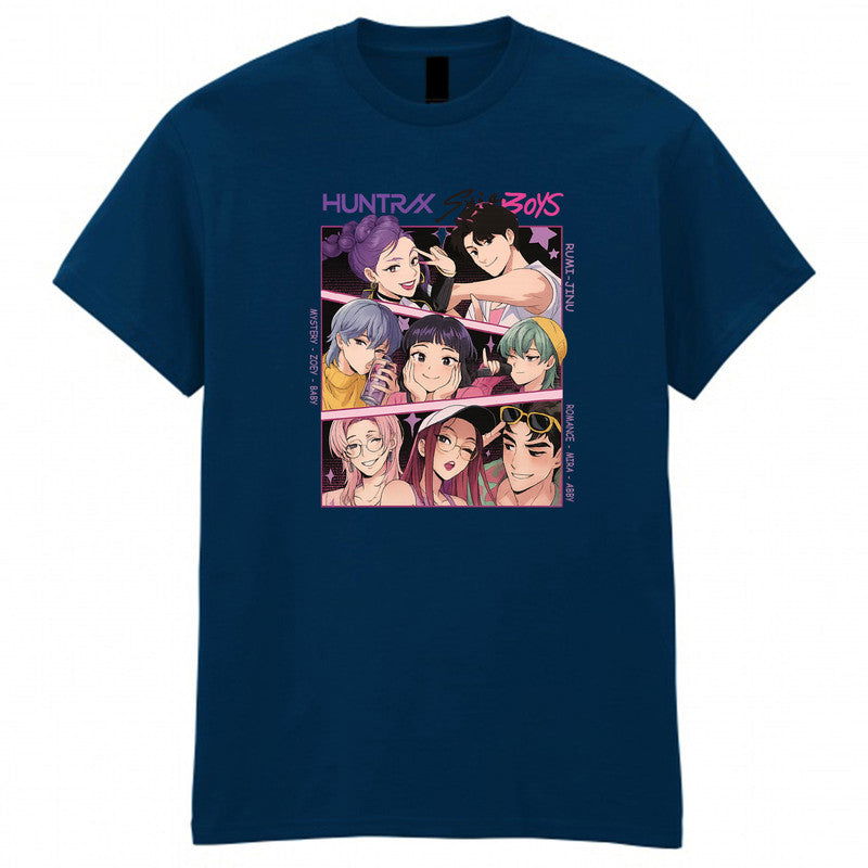 Saja Boys K-POP Demon Adult Kids T-shirt Huntrix Tee - TheMonkeyTees