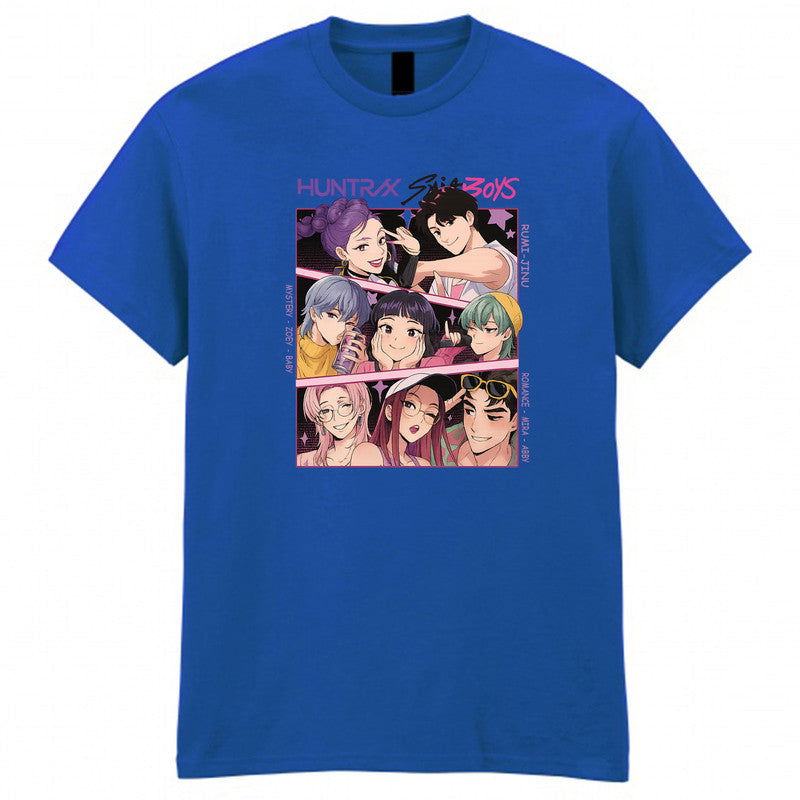 Saja Boys K-POP Demon Adult Kids T-shirt Huntrix Tee - TheMonkeyTees