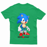 Sonic Red Nose Day Adult Kids Gift T-Shirt - TheMonkeyTees