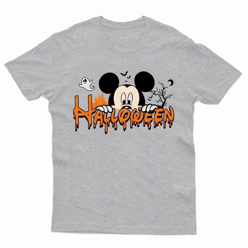 Halloween Mickey's Kids Tshirt Funny Scary Disneyland Horror Unisex Gift Tshirt - TheMonkeyTees