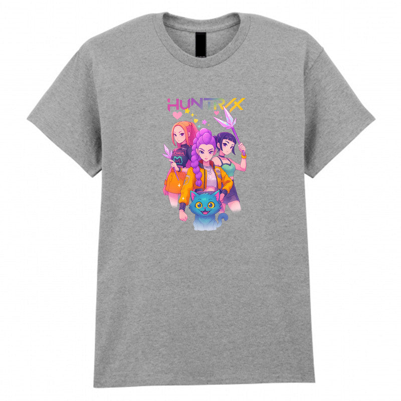 K-Pop Huntrix Demon Unisex Kids T-Shirt Pop Girls Tee