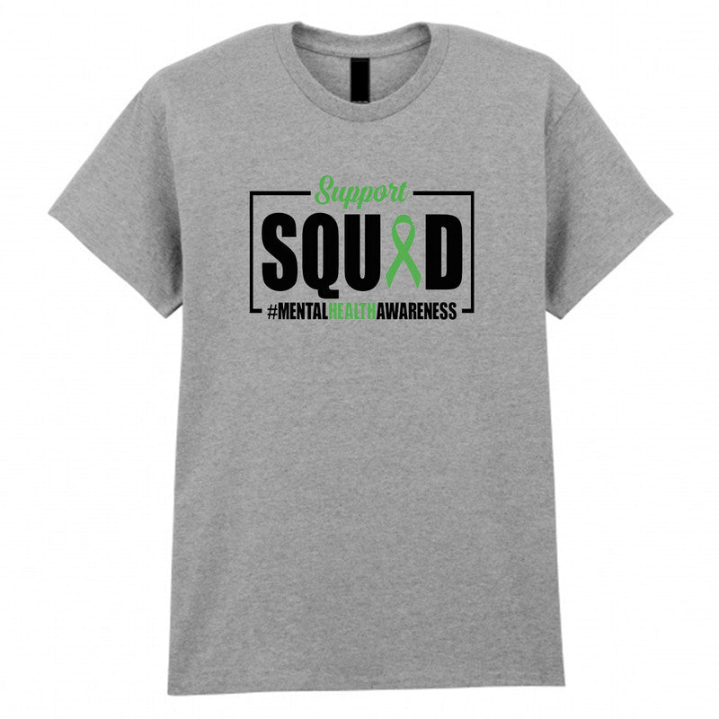Mental Health Awareness Adult Unisex T-Shirt Anxiety Emotion
