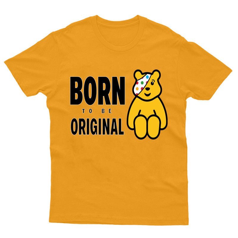 Spotty Day 2024 Pudsey Bear Kids T-Shirt Born To Be Original Boys Girls Top Tee - TheMonkeyTees
