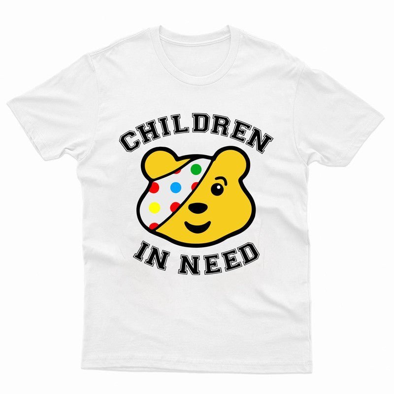 Spotty Day Pudsey Bear Kids Children In Need School Day 2024 Gift Top T Shirt - TheMonkeyTees